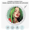 Billie Eilish Style Edible Cake Topper